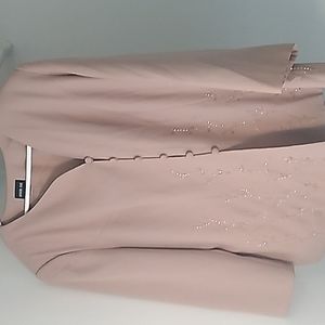 Women's blazer,Leslie fay 24wp,beige